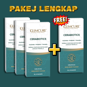 PAKEJ LENGKAP CERABIOTICS + FREE 1 KOTAK CERABIOTICS (Merdeka Special)